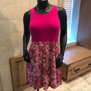 Apt. 9 Pink Dress Size: Petite M